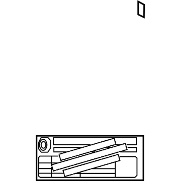 Buick 19206430 Tire Pressure Label