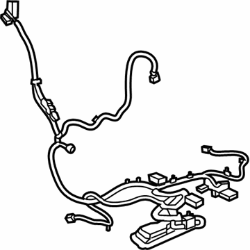 GM 23379514 Harness Assembly, Front Seat Wiring