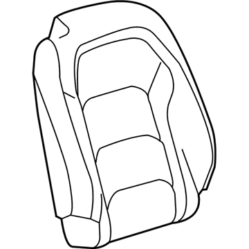 Chevy 84281127 Seat Back Cover