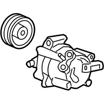 Saturn A/C Compressor - 19130316