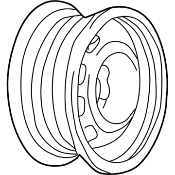 GMC 9592791 Wheel