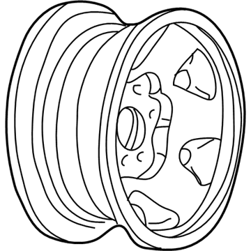 Chevy 15093536 Wheel