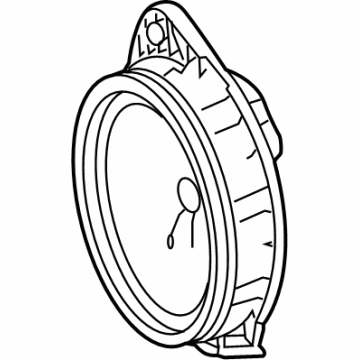 GM 84688101 Speaker Assembly, Rdo Frt S/D