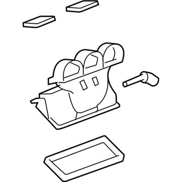 GM 96800880 Duct,Auxiliary A/C Air Outlet