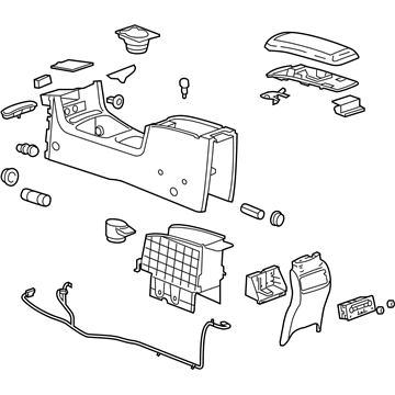 Chevy 10361986 Console Assembly