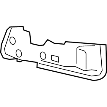 Chevy 84134685 Tail Lamp Pocket