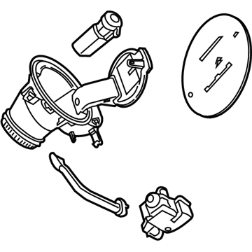 GM 84145740 Housing Assembly, Fuel Tank Filler Pipe