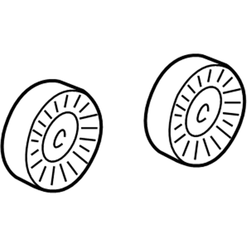 Oldsmobile 12563097 Idler Pulley