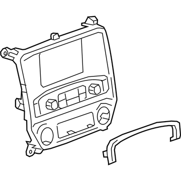 Chevy 84638207 Display System