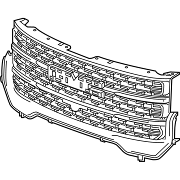 GMC 84818780 Grille Assembly