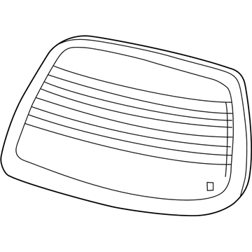 Chevy 22729679 Back Glass