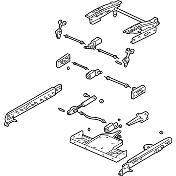 Cadillac 12458644 Seat Adjuster