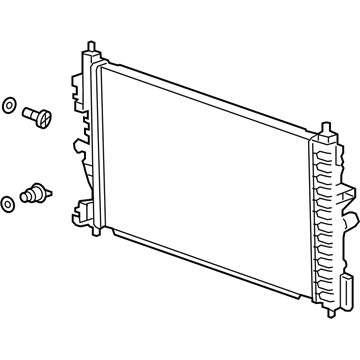 Chevy 39074661 Radiator