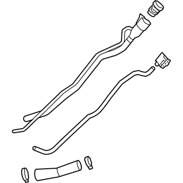 GM 85554219 PIPE ASM-F/TNK FIL (W/ FIL HOSE)