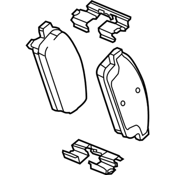 Buick 13404405 Brake Pads