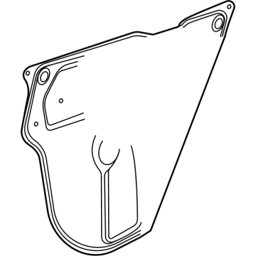 Buick 42485194 Water Deflector