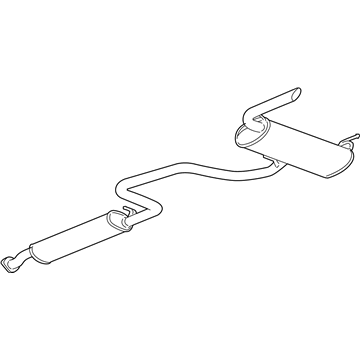 Chevy 25908494 Muffler & Pipe