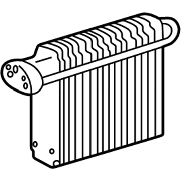 GMC 89018270 Evaporator Core