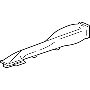 GM 10359810 Duct,Floor Front Air Outlet