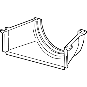 1995 Chevy K1500 Suburban Fan Shroud - 15678801