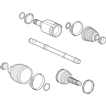 Buick 60007211 Axle Assembly