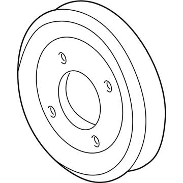 Buick 14091833 Pulley