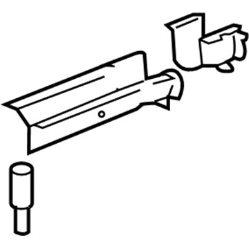 GM 22745743 Rail,Rear Compartment Floor Panel (W/Rear Suspension Support)