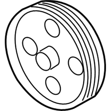 Chevy 12605507 Pulley