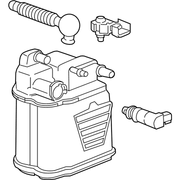 Chevy Sonic Vapor Canister - 42812241