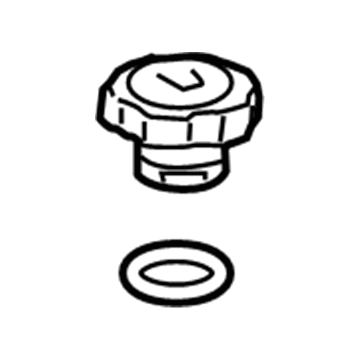 Buick 12589430 Filler Cap