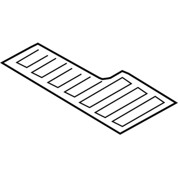 GM 96651050 Label,Front Compartment Fuse Block Fuse & Relay Identify