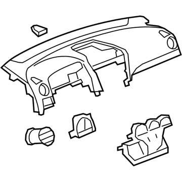 Saturn 25956891 Instrument Panel