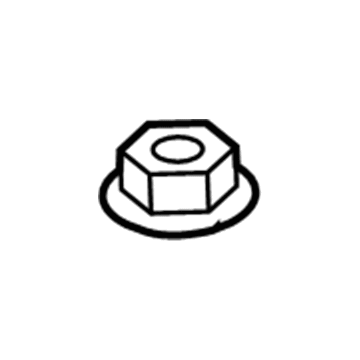 Chevy 11610157 Lower Support Nut