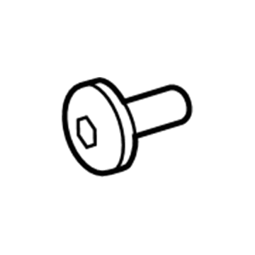 Chevy 9423101 License Bracket Screw