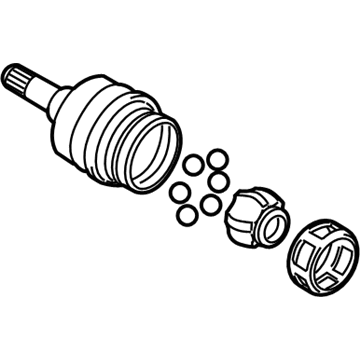 Cadillac 88957234 Inner Joint Assembly
