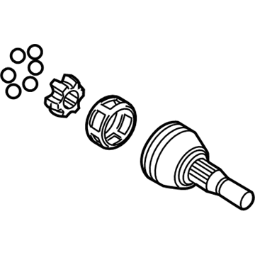 Cadillac 88957235 Outer Joint Assembly