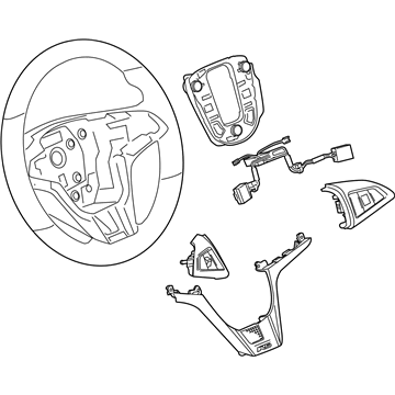 2018 Chevy Sonic Steering Wheel - 94780581