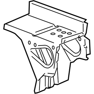 GM 15887746 Extension Assembly, Rear Window Panel