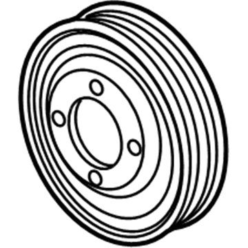 GM 55581050 Pulley, Water Pump