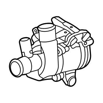 Cadillac 12724523 Water Pump