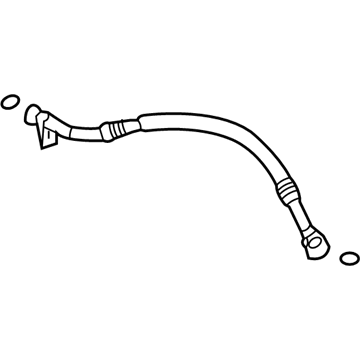 Pontiac 15222109 Upper Pressure Hose