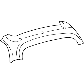 GM 12478038 Reinforcement,Back Body Opening Frame Upper