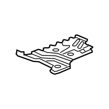 GM 23467781 Reinforcement Assembly, Front Floor Body Mount