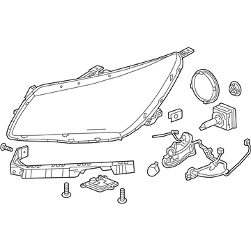 Buick 26672546 Headlamp Assembly