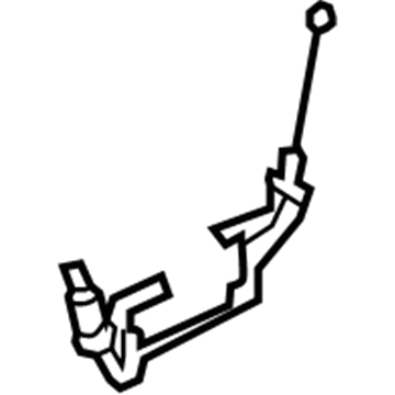 GM 12591187 Cable Assembly, Charging Air Bypass Valve W/ Brackets