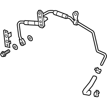 GMC 55499164 Water Inlet Pipe