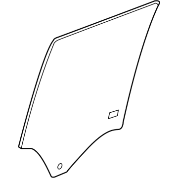 GMC 84560293 Door Glass