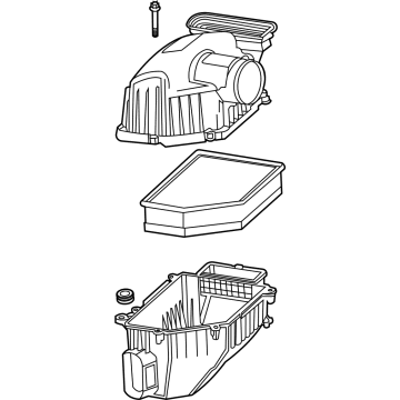 GMC 85614333 Air Cleaner Assembly