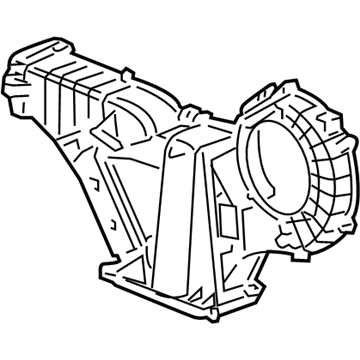 GM 15225886 Case, Auxiliary A/C Evaporator & Blower