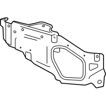 GM 84539975 Bracket Assembly, Front Bpr Imp Bar